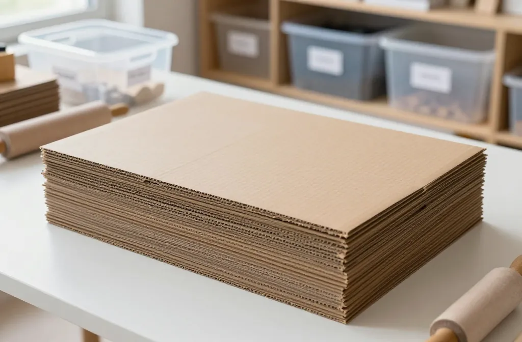 How to Flatten and Store Cardboard for Future Crafts