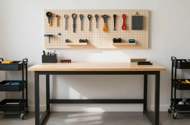 How to Set Up an Aesthetic Craft Corner in a Teen Bedroom
