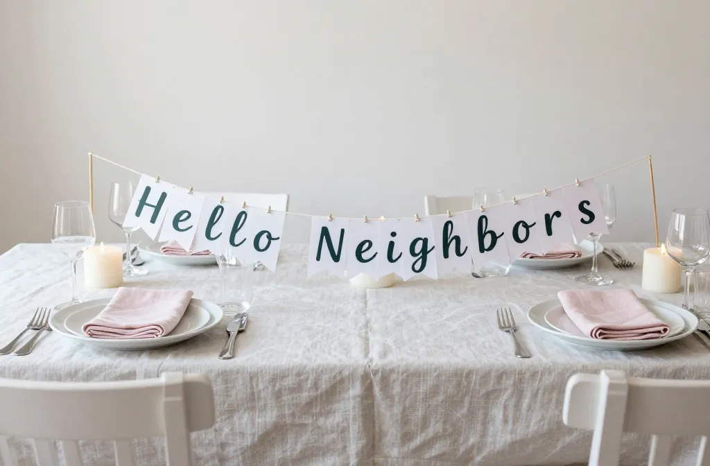 14 Dinner Party Ideas for a New Neighbour Welcome