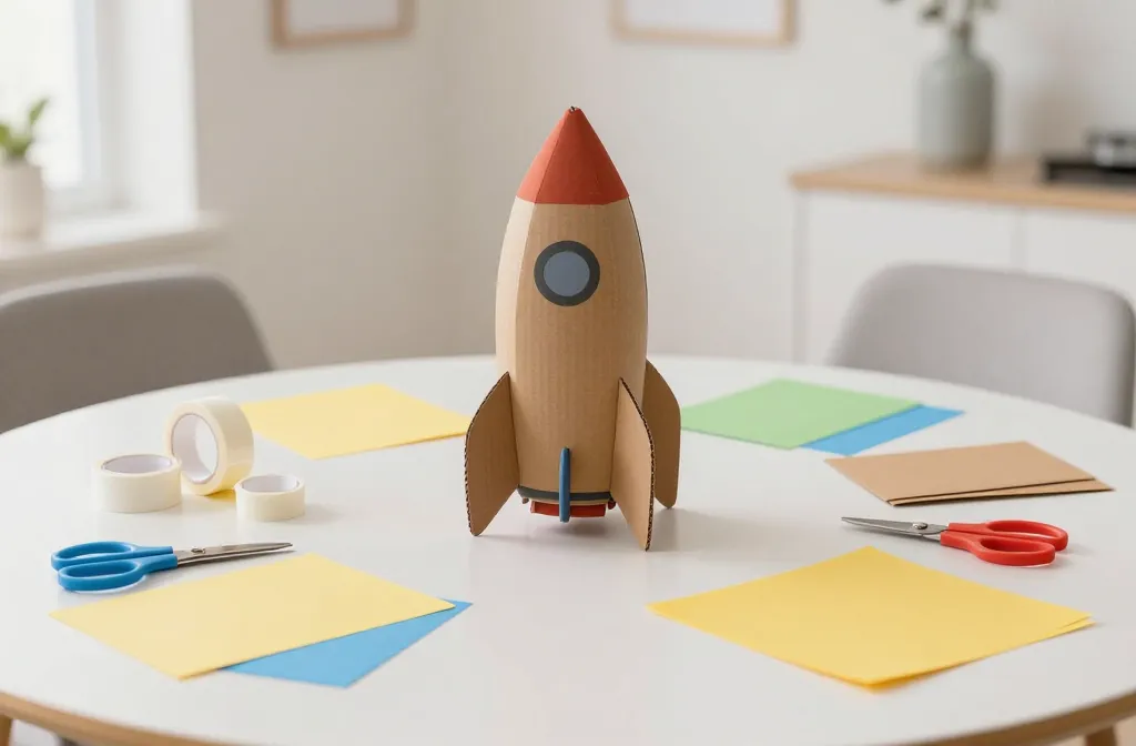 15 Craft Ideas for Kids Who Love Space and Rockets 1 15 Craft Ideas for Kids Who Love Space and Rockets