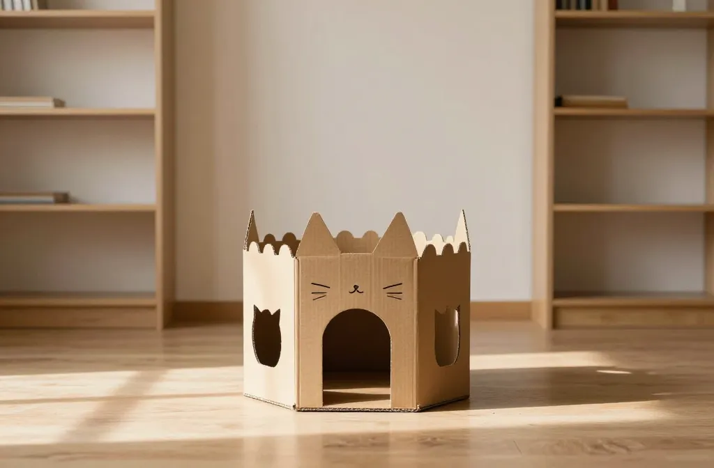 13 Cardboard Craft Ideas for Cat Owners