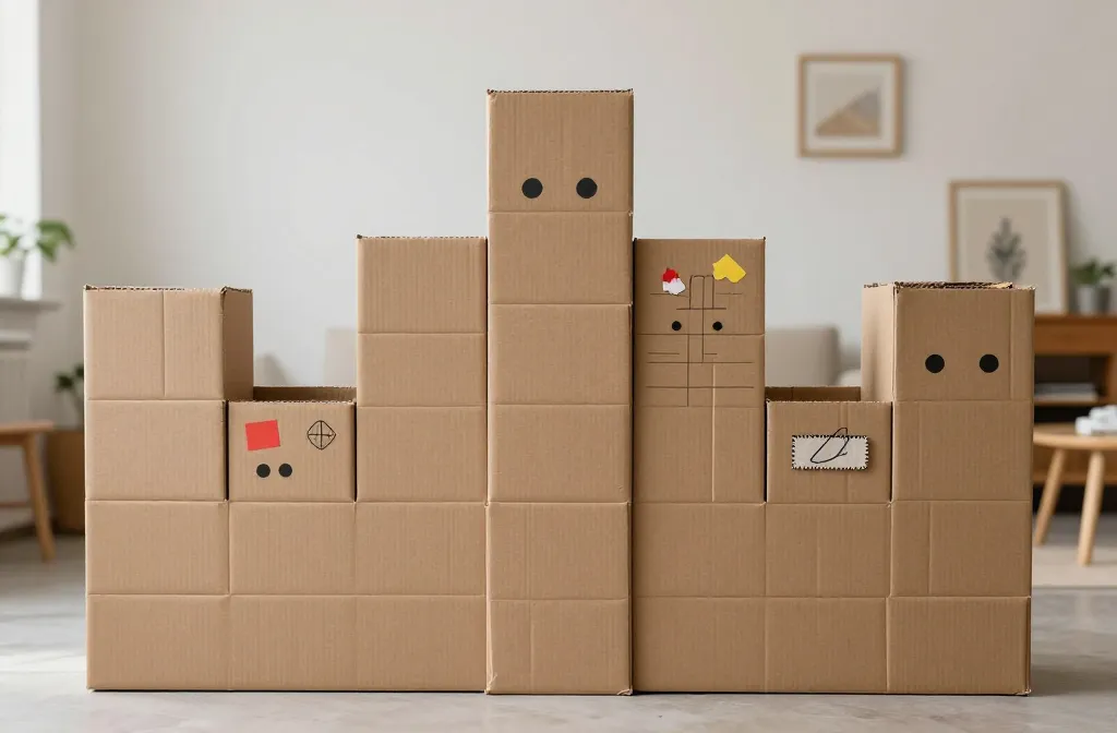 17 Cardboard Craft Ideas for Girls Who Love Building