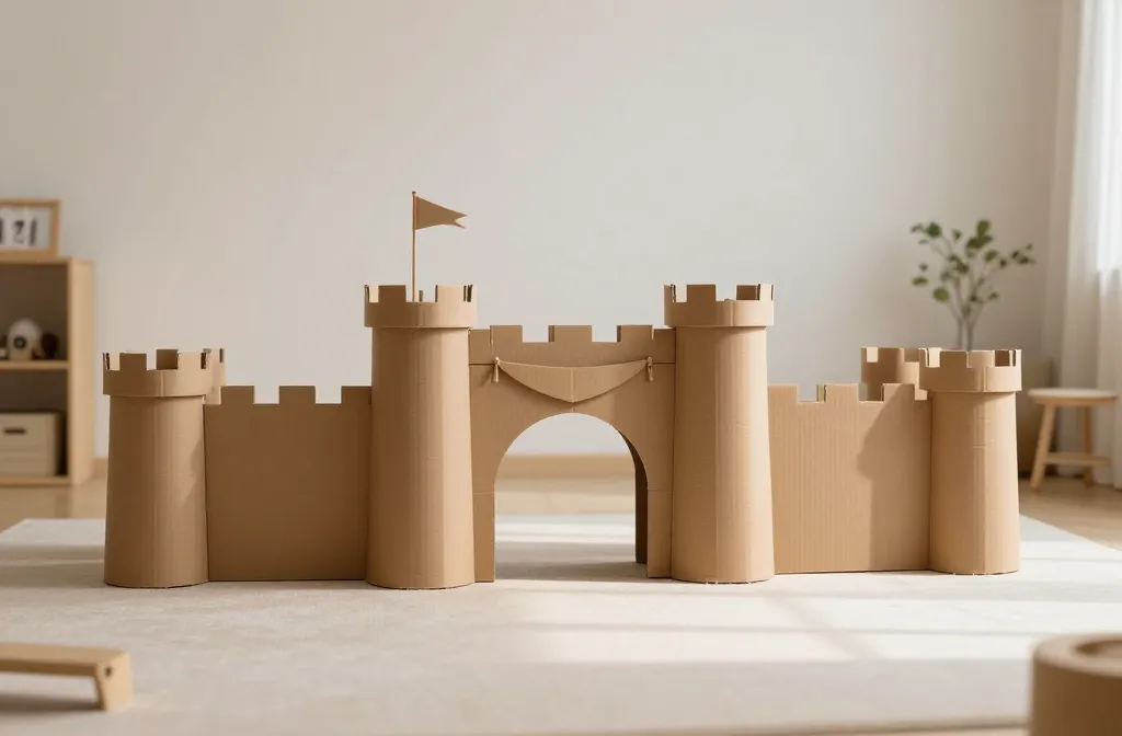 15 Cardboard Castle and Fort Ideas for Kids