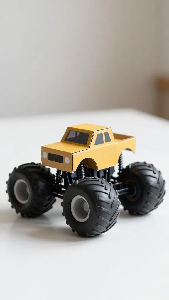 16 Cardboard Car and Vehicle Craft Ideas for Boys 17 Item 16